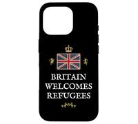 Custodia per iPhone 16 Pro GRAN BRETAGNA GB REGNO UNITO PROUD BRITISH PRIDE RIFUGIATI BENVENUTI