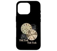 Custodia per iPhone 16 Pro Grandfather Alarm Clock Time Tick Tock Clock T-Shirt