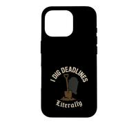 Custodia per iPhone 16 Pro Gravedigger Cimitero Operaio Scavare Graves Graveyard Crew
