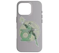 Custodia per iPhone 16 Pro Green Lantern Retro Lantern Iron-On