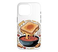 Custodia per iPhone 16 Pro Grilled Cheese and Tomato Soup Comfort Food