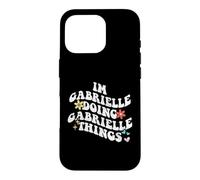 Custodia per iPhone 16 Pro Groovy Im Gabrielle Fare Gabrielle Cose Divertente Madre