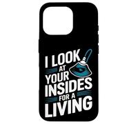 Custodia per iPhone 16 Pro Guardo i tuoi vivi - Divertente ecografo ecografico