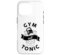 Custodia per iPhone 16 Pro Gym and Tonic - Fitness Humor Gin & Tonic Pun