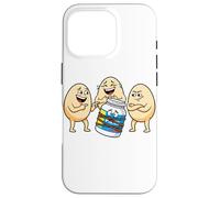 Custodia per iPhone 16 Pro Gym Egg Protein Powder Joke