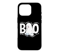 Custodia per iPhone 16 Pro Halloween Boo Fantasmi Trick Treat