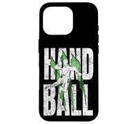 Custodia per iPhone 16 Pro Handball Pallone pallamano Game Giocatore di pallamano