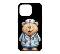 Custodia per iPhone 16 Pro Happy Doc Teddy Bear - Costume grafico