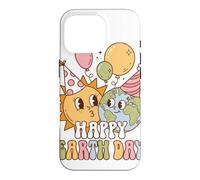 Custodia per iPhone 16 Pro Happy Earth Day Planet Birthday Party Celebration