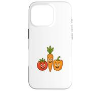 Custodia per iPhone 16 Pro Happy Garden Harvest Trio