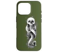 Custodia per iPhone 16 Pro Harry Potter Dark Mark Watercolor