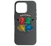 Custodia per iPhone 16 Pro Harry Potter Hand Drawn Hogwarts Crest