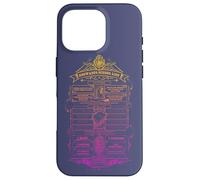 Custodia per iPhone 16 Pro Harry Potter Hogwarts School List