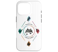 Custodia per iPhone 16 Pro Harry Potter Magical Creatures Diamond