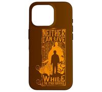 Custodia per iPhone 16 Pro Harry Potter Neither Can Live While The Other Survives