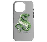 Custodia per iPhone 16 Pro Harry Potter Slytherin Watercolor