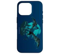 Custodia per iPhone 16 Pro Harry Potter Thestral Flies Over Hogwarts