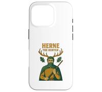 Custodia per iPhone 16 Pro Herne the Hunter English Woodland Spirit Folklore Design