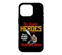 Custodia per iPhone 16 Pro Heroes Are Born Tough Like Daddy Proud Firefighters For Dad