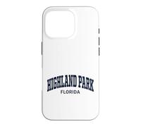 Custodia per iPhone 16 Pro Highland Park Florida Retro