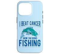 Custodia per iPhone 16 Pro Ho battuto il cancro ora vado a pescare