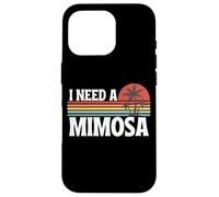 Custodia per iPhone 16 Pro Ho bisogno di una mimosa divertente bere