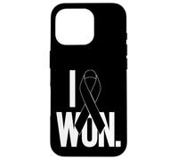 Custodia per iPhone 16 Pro Ho indossato la consapevolezza del melanoma del nastro nero