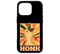 Custodia per iPhone 16 Pro Honk goose - Divertente retro Duck chicken meme Idea