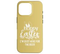 Custodia per iPhone 16 Pro Hoppy Easter Hour Some Bunny Needs Beer Here for the Hops