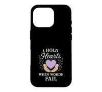 Custodia per iPhone 16 Pro Hospice Nurse Palliative Care RN Compassione Fine della vita Lavoro