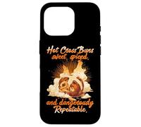 Custodia per iPhone 16 Pro Hot Cross Buns Sweet Spiced and Dangerously Repeatable