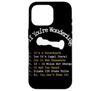 Custodia per iPhone 16 Pro Hoverboard Checklist Cool & Funny hoverboard Gift