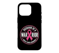Custodia per iPhone 16 Pro Husband Of A Warrior Breast Cancer Awareness