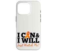 Custodia per iPhone 16 Pro I Can & I Will Beat Leukemia Cancer Warrior Just Watch Me