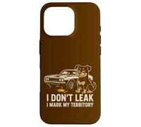 Custodia per iPhone 16 Pro I Don't Leak Mark My Territory Old Classic Muscle Car Dog