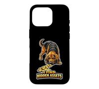 Custodia per iPhone 16 Pro I Find Hidden Assets Accountant Dog Humor