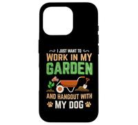 Custodia per iPhone 16 Pro I just want to work in my garden and hang out with my dog