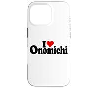 Custodia per iPhone 16 Pro I LOVE HEART ONOMICHI CITY HIROSHIMA PREFETTURA GIAPPONE