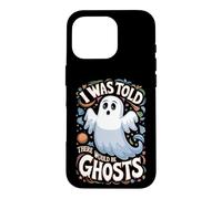Custodia per iPhone 16 Pro I Was Told There Would Be Ghosts Funny Halloween Kids Boys