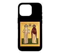 Custodia per iPhone 16 Pro Icona ortodossa di Elisabetta la Nuova Martire