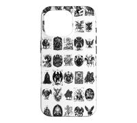 Custodia per iPhone 16 Pro Icone Infernali La Collezione Gotica Goetia