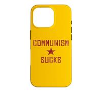 Custodia per iPhone 16 Pro Il comunismo fa schifo - America First Anti Socialismo Comunista