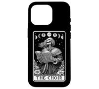 Custodia per iPhone 16 Pro Il coro che canta scheletro tarocchi carta strega luna