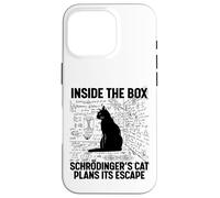 Custodia per iPhone 16 Pro Il gatto di Schrodinger pianifica la sua fuga