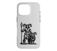 Custodia per iPhone 16 Pro Il guardiano demoniaco Azazel e il suo compagno di capra