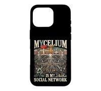 Custodia per iPhone 16 Pro Il micelio è il mio fungo di foraggiamento dei funghi sui social network