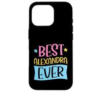 Custodia per iPhone 16 Pro Il miglior nome personalizzato Alexandra mai abbinato