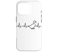 Custodia per iPhone 16 Pro Il mio cuore batte per le anatre
