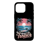 Custodia per iPhone 16 Pro Il mio cuore è sempre ai tropici Maui