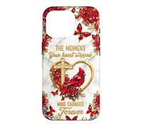 Custodia per iPhone 16 Pro Il momento in cui il mio cuore è cambiato per sempre Memorial Cardinal